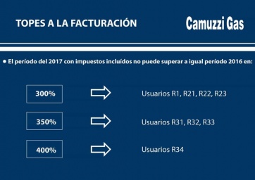 Camuzzi aclaró detalles de la facturación emitida desde noviembre