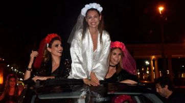 La despedida de soltera de Pampita: 40 amigas, looks súper hot y fotos