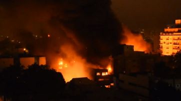 El incendio en Torres y Liva, un inesperado desafío en la primera semana de Montenegro