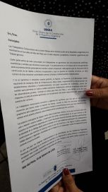 Masiva movilización de la UOCRA y reunión con funcionarios en reclamo por obra pública