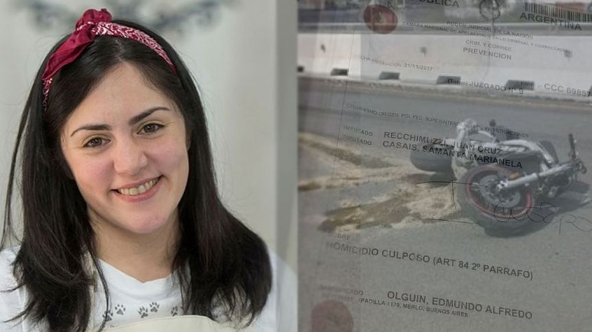 Samanta Casais estaría involucrada en un homicidio por un accidente de tránsito