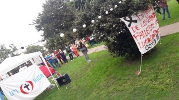 Trabajadores autoconvocados del HIGA realizan su jornada de lucha