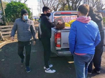 Bronca en el gobierno con Partido Fe por “hacer kirchnerismo” con mercadería