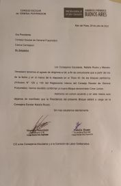 Se rompió Juntos en el Consejo Escolar: Russo y Veneciano arman bloque propio