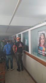 Principio de incendio en el tercer piso de la municipalidad