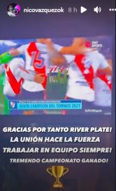 River salió campeón y los famosos lo celebraron en sus redes