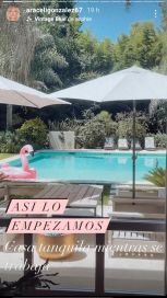 Araceli González mostró imágenes de su impresionante casa