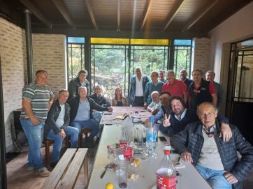 Darío David encabezó un encuentro con Randazzo y peronistas de la Quinta Sección
