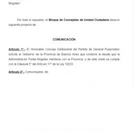 Punta Mogotes: ¿por qué la Provincia no condona la deuda que permitiría el traspaso?