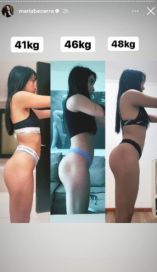 María Becerra mostró orgullosa su impactante cambio físico