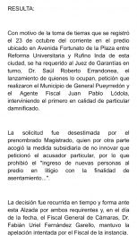 Toma de Las Heras: la cámara revocó la decisión del juez e hizo lugar al pedido de desalojo