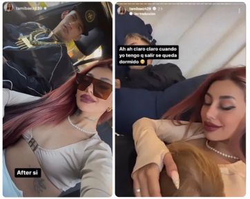 Tamara Báez contestó a las críticas tras mostrarse con L-gante