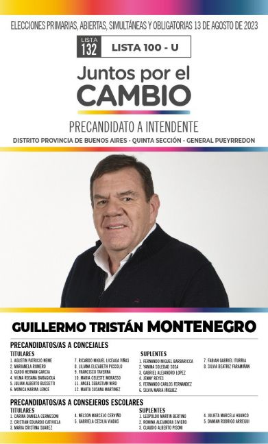 Las boletas de Juntos por el Cambio y de Encuentro Marplatense  ya están
