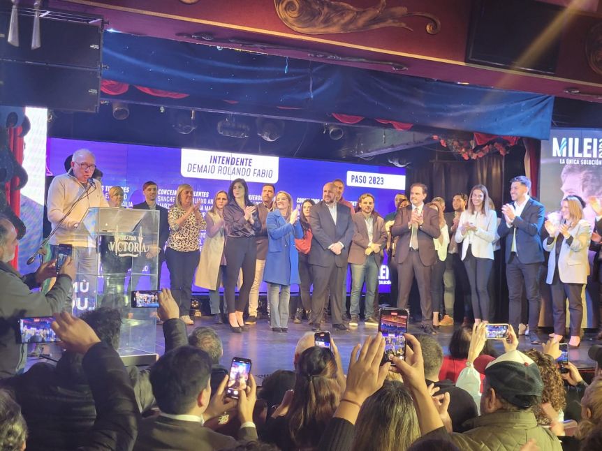 Se hizo la presentación oficial de los precandidatos de Libertad Avanza