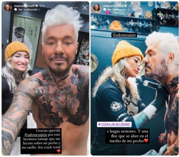 Marcelo Tinelli reveló el importante significado que tiene su último tatuaje