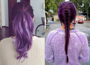 Cabello color berenjena, una tendencia que crece
