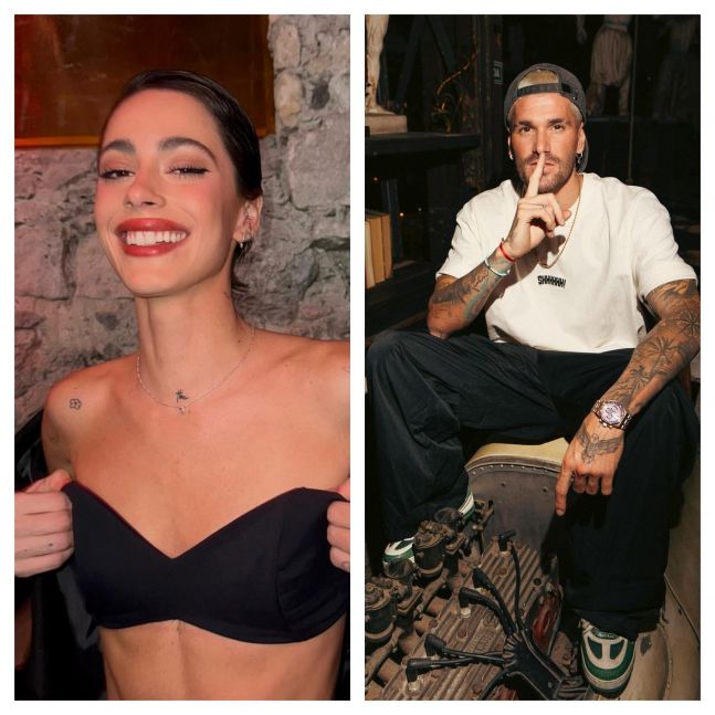 Cómo fue el reencuentro de Tini Stoessel y Rodrigo de Paul en el casamiento de Oriana Sabatini