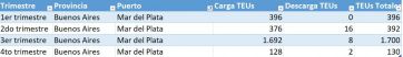 Carga containerizada: un rubro portuario en ascenso
