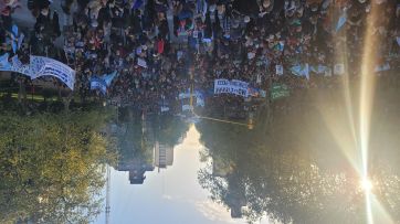 Masiva marcha universitaria en Mar del Plata: “Señor presidente, no sea soberbio, no vete la ley”