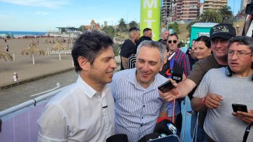 Kicillof aseguró que los Juegos Bonaerenses “es laburo en la ciudad de Mar del Plata”