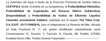 La Reserva: presentaron una denuncia contra la ADA por falseamiento de información