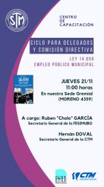 Realizarán una capacitación a 10 años de la Ley de Empleo Público Municipal