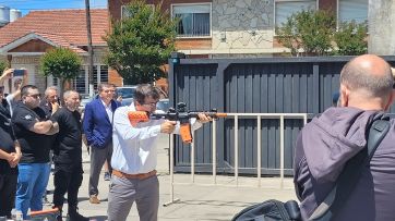 Montenegro: “Tomé la decisión de adquirir estas armas para combatir a los violentos”