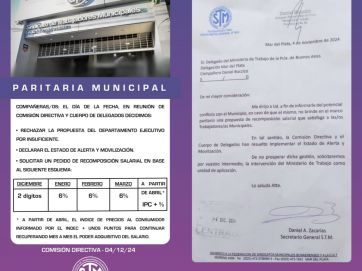 El STM rechazó la propuesta salarial se declaró en 