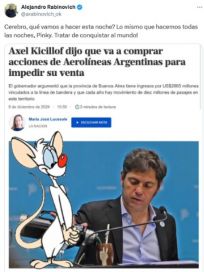 Fuerte arremetida de libertarios y el Pro contra el anuncio de Kicillof en torno a Aerolíneas