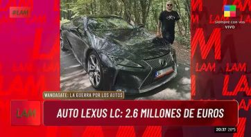 Autos de lujo: a cuánto ascienden las millonarias cifras que se disputan Wanda y Mauro Icardi