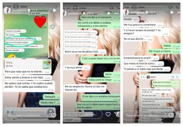 “¿Hacemos un trío?”: los polémicos chats de La China Suárez y Wanda Nara