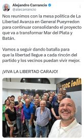 Puesta a punto del motor electoral: nueva reunión de libertarios marplatenses