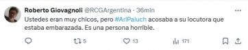 Ari Paluch hizo un “chiste” en la radio que causó indignación entre los internautas