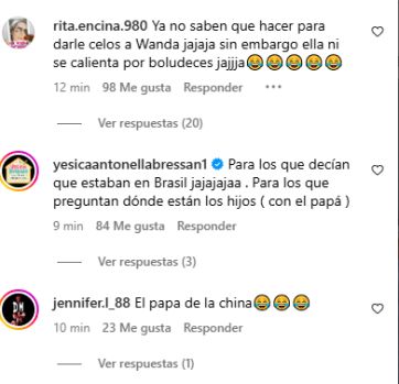 Mauro Icardi compartio unas tiernas postales con La China Suárez desde la playa