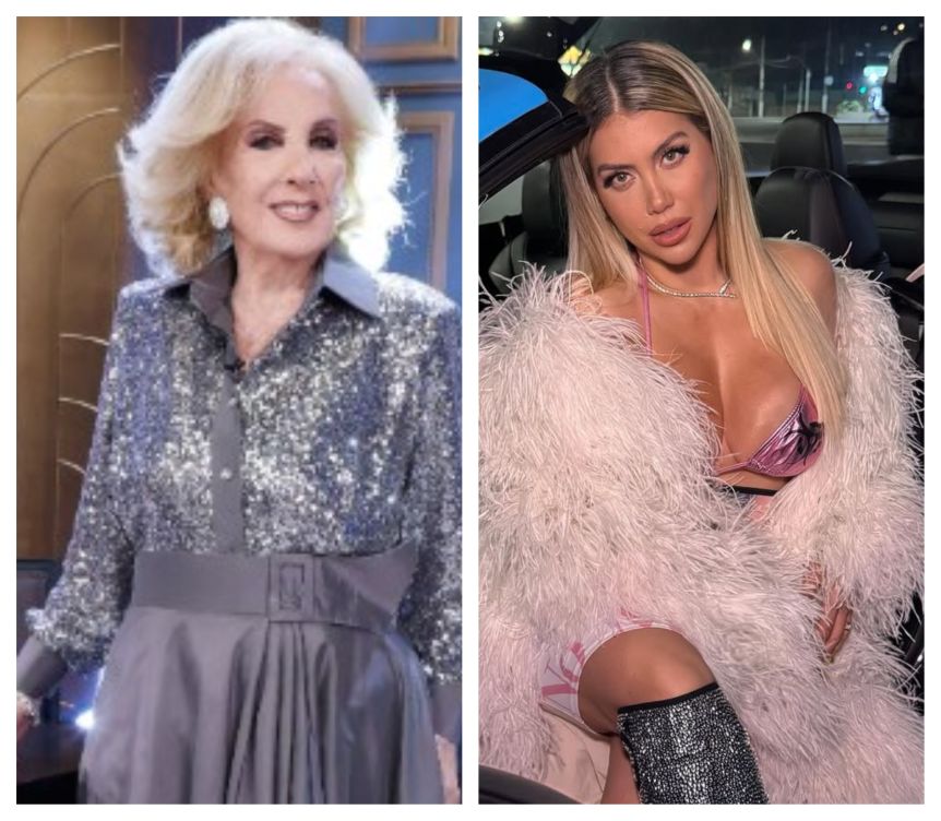 Mirtha Legrand fulminó a Wanda Nara por su fortuna y la crianza de sus hijos