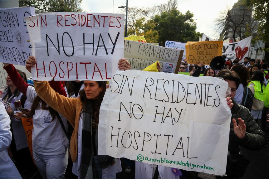 ATE convocó un paro nacional en los hospitales de todo el país