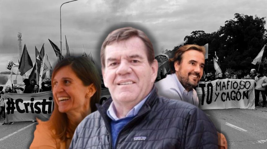 Triple cruce en las redes: Montenegro, Raverta y Giri