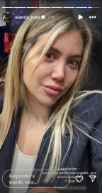 Una foto de Wanda Nara llorando puso en alerta al mundo del espectáculo