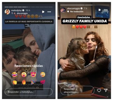 Melody Luz y Alex Caniggia se mostraron juntos ¿Reconciliación en puerta?