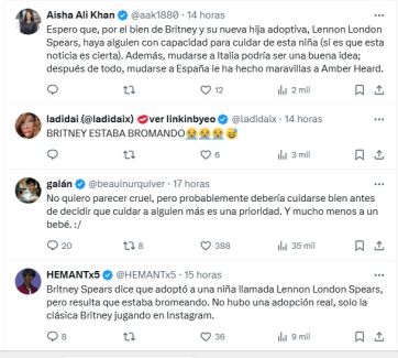 Britney Spears anunció que adoptó a una niña y sorprendió a sus fanáticos
