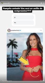 El anillo de Pampita que desató rumores de compromiso con Martín Pepa
