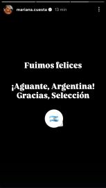 Tras la final del Mundial, la política marplatense se volcó a las redes para agradecerle a la Scaloneta