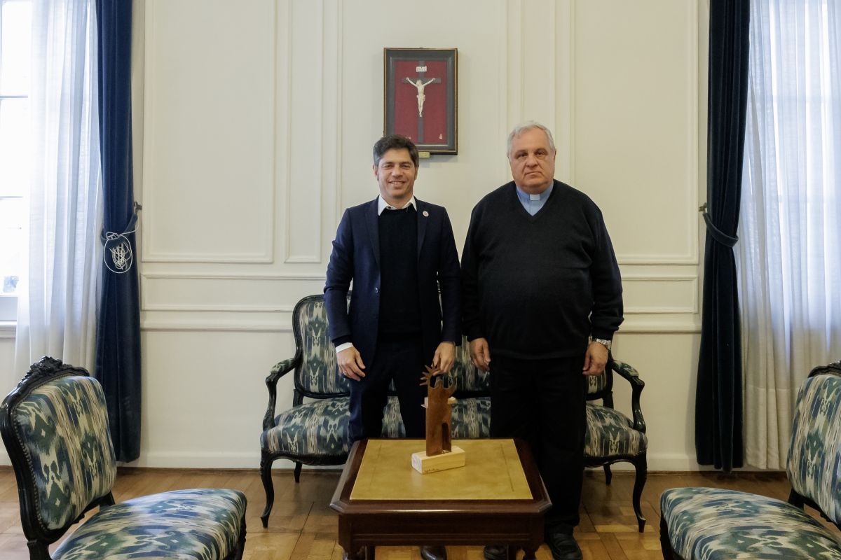 Visita papal: Kicillof se reunió con la Conferencia Episcopal para afinar la organización