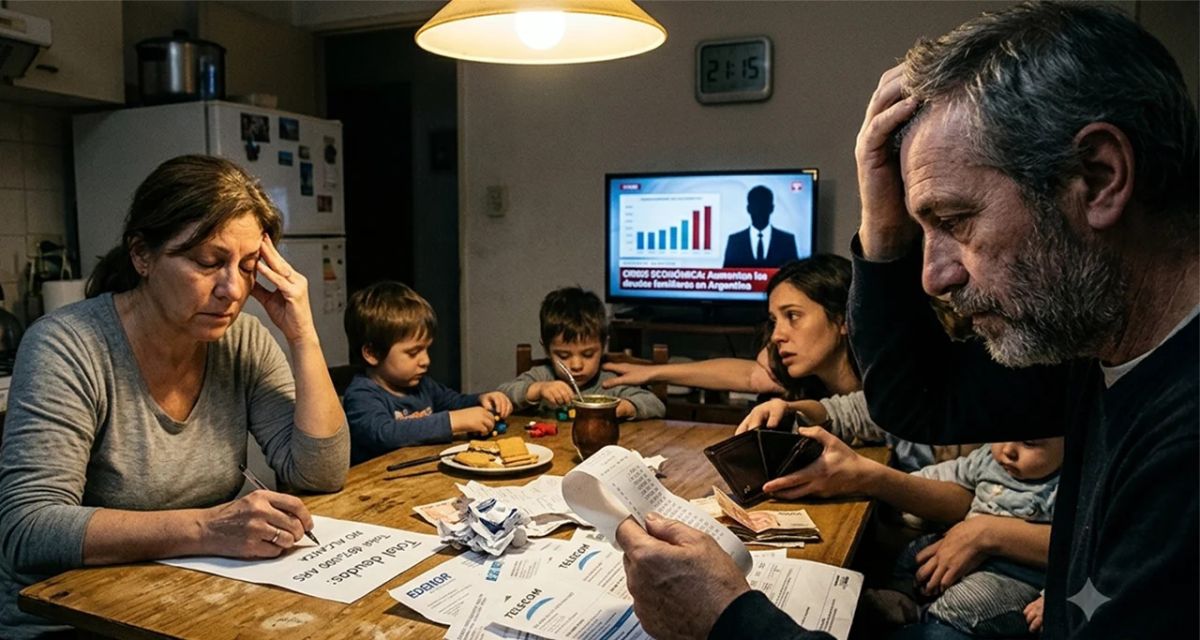 Endeudamiento: seis de cada diez hogares tienen deudas y usan créditos para alimentos