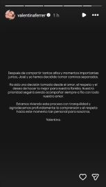 Valentina Ferrer confirmó su separación de J Balvin